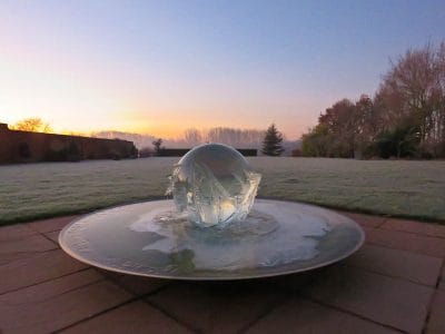 Worcestershire, UK Aqualens Sphere Fountain