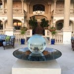 Aqualens fountain in Melbourne Beach, Florida
