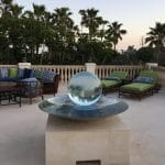 Aqualens fountain in Melbourne Beach, Florida