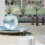 Aqualens in a courtyard, Minneapolis, MN