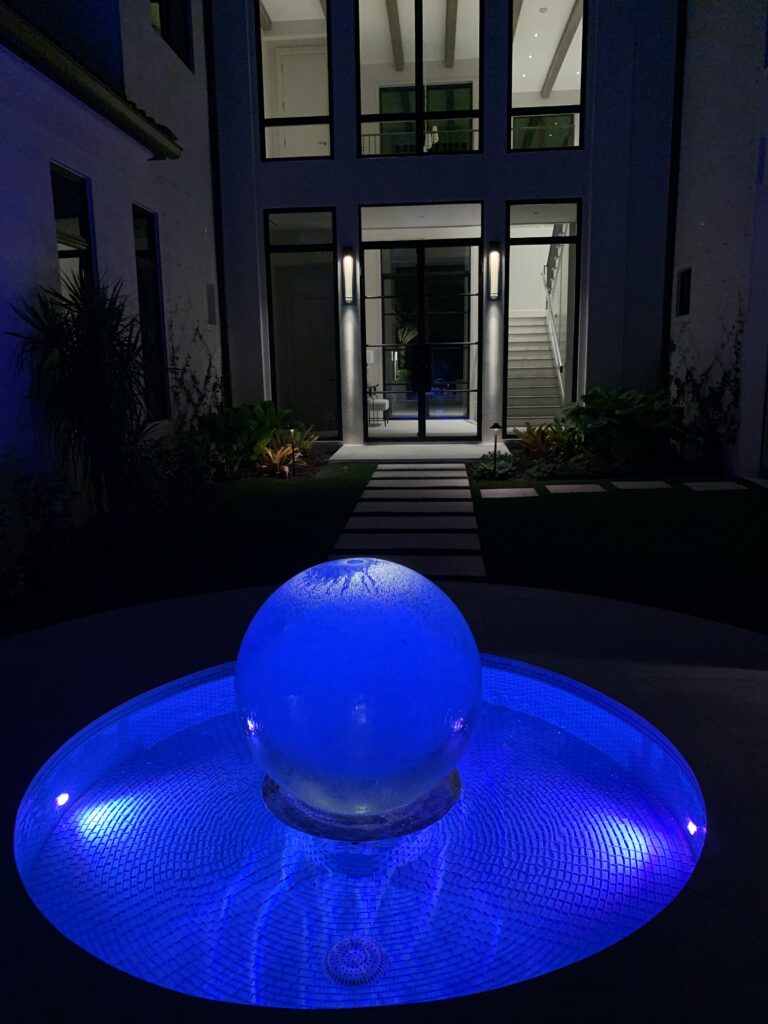 Sphere at Night