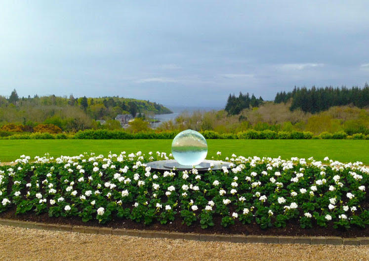 Ashford Castle Sphere Fountain