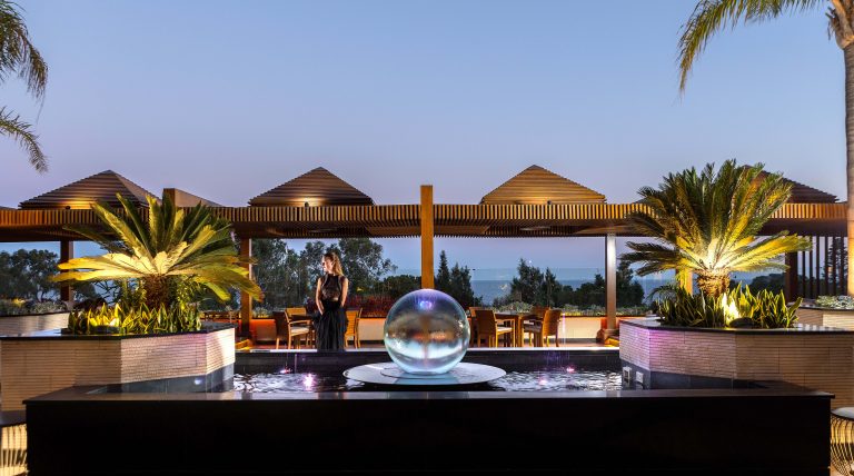 Four Seasons Cyprus Sphere Fountain