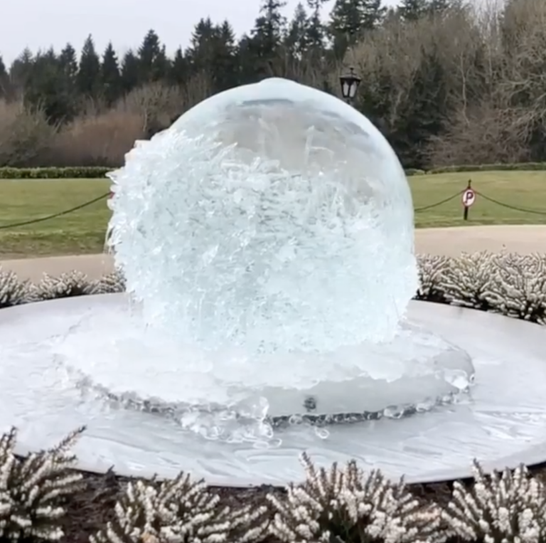 Icy Aqualens at Ashford Castle