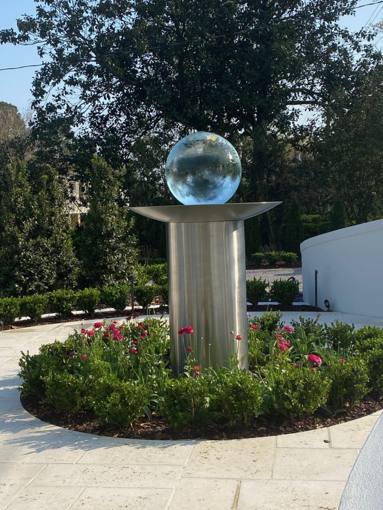Raised Sphere Fountain