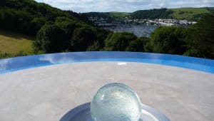 Golf House Pool Fountain