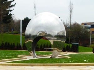 Moongate outside